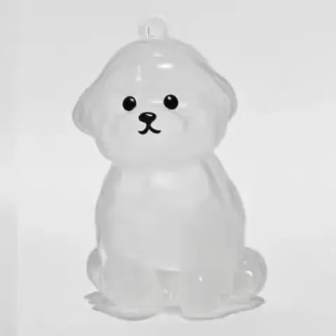 Transparent Pet Hair Keepsake Container Creative Handmade Cat Hair Pendant for Pet Hair Portable Keychain DIY Pendant Accessory