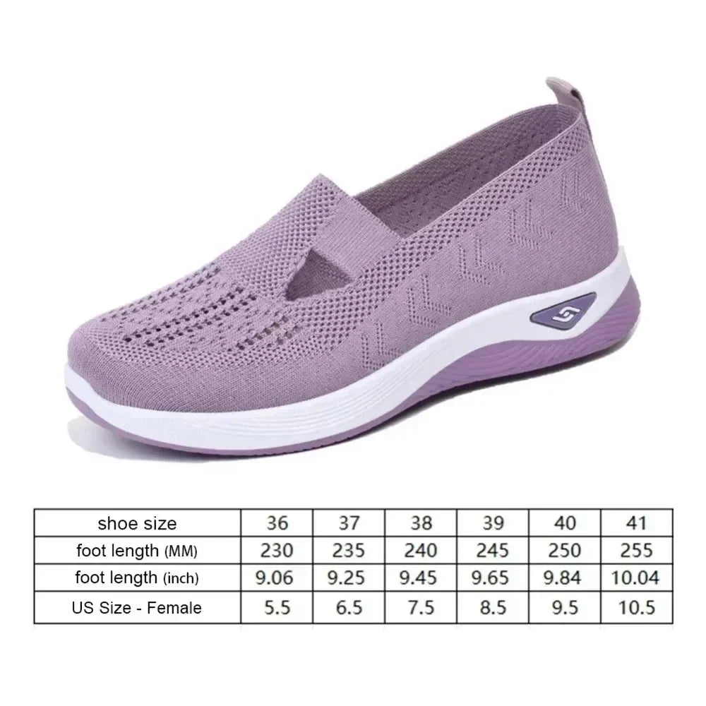 New Summer Women's Barefoot Walking Shoes - Mesh Breathable  Orthopedic  Non - Slip with Arch Support