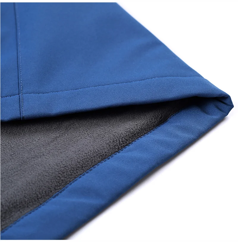 Men's Winter Inner Fleece Waterproof Jacket Custom Printing Embroidery Logo Outdoor Windbreaker Hiking Camping Thermal Coat 4xl
