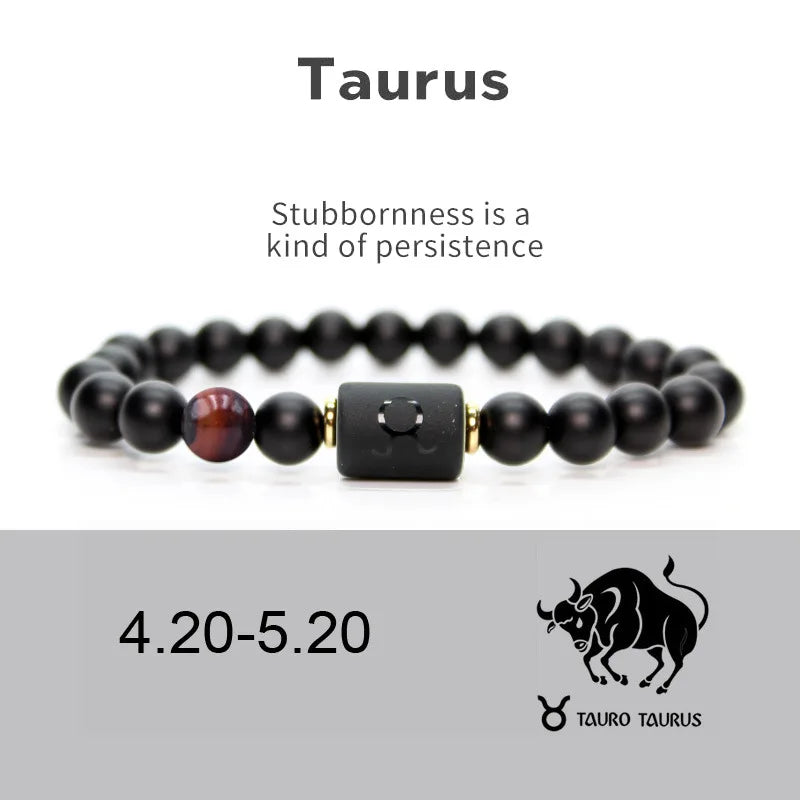 12 Star Signs Jewellery for Women Capricorn Cancer Leo Scorpio Gemini Sagittarius Aries Virgo Aquarius Bracelets Friendship Gift