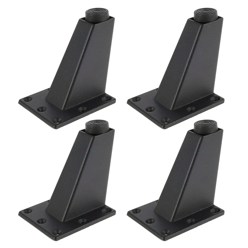 4~16 Pcs Adjustable Metal Furniture Leg Sofa Bed Table TV Cabinet Legs Non-Slip Support Foot Furniture Feet Thick Aluminum Alloy