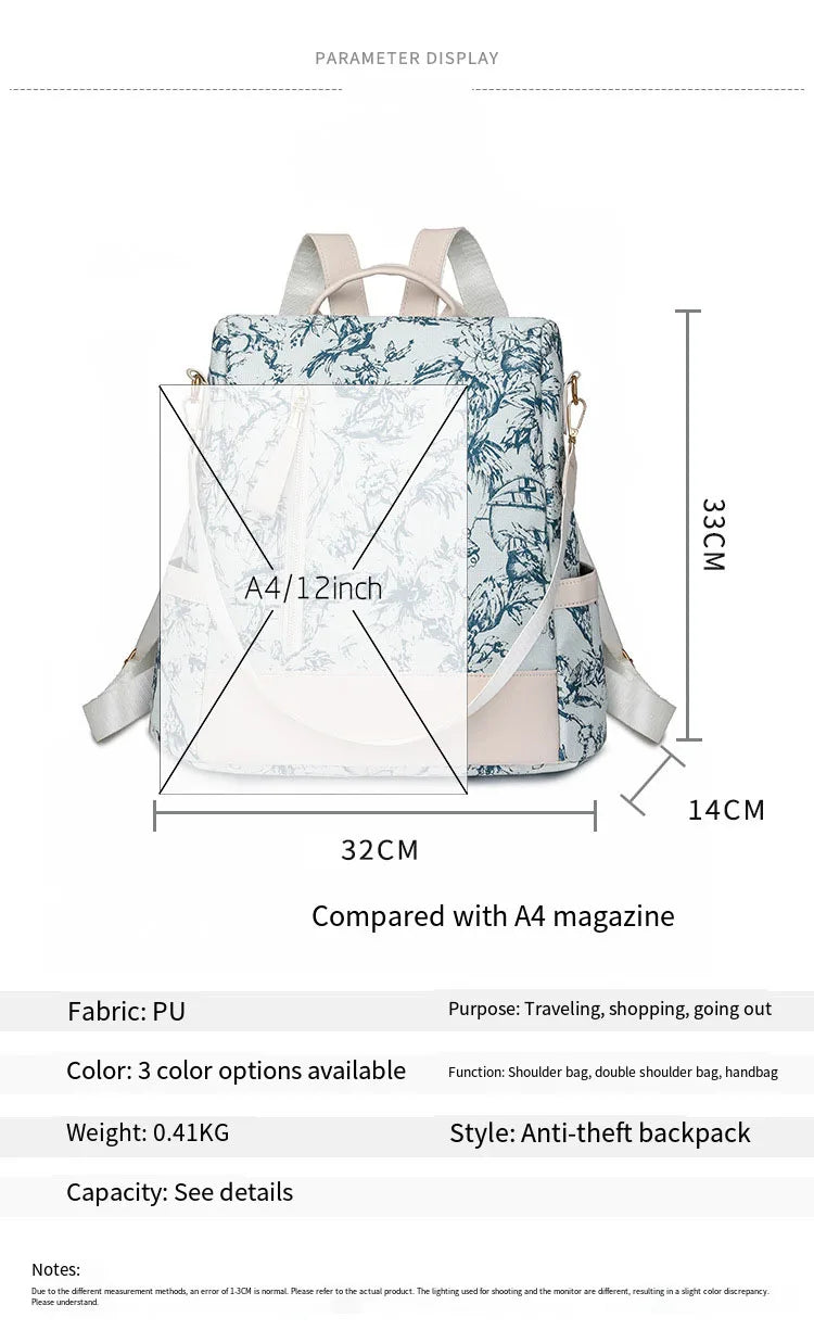 Fashionable Women's Bags, Trendy Backpacks, Large-Capacity Simple Handbags, Retro-Style Casual Bags, High-End Shoulder and Crossbody Bags, Student School Bags, Multi-Purpose Storage Bags