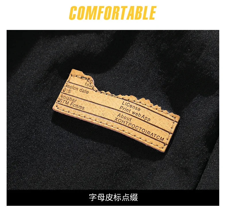 Spring Autumn Men's Clothing Drapey Wide-leg Pants, Loose Sports Pants Trendy Straight-leg Casual Trousers