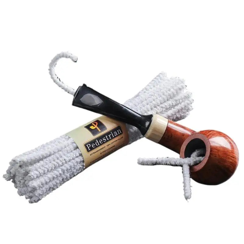 Smoking Essentials: 100pcs Wooden Pipe Cleaning Tools for Tobacco Pipes