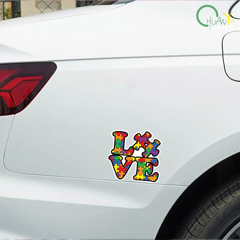 15cm Show Your Support for Autism Awareness with this Premi