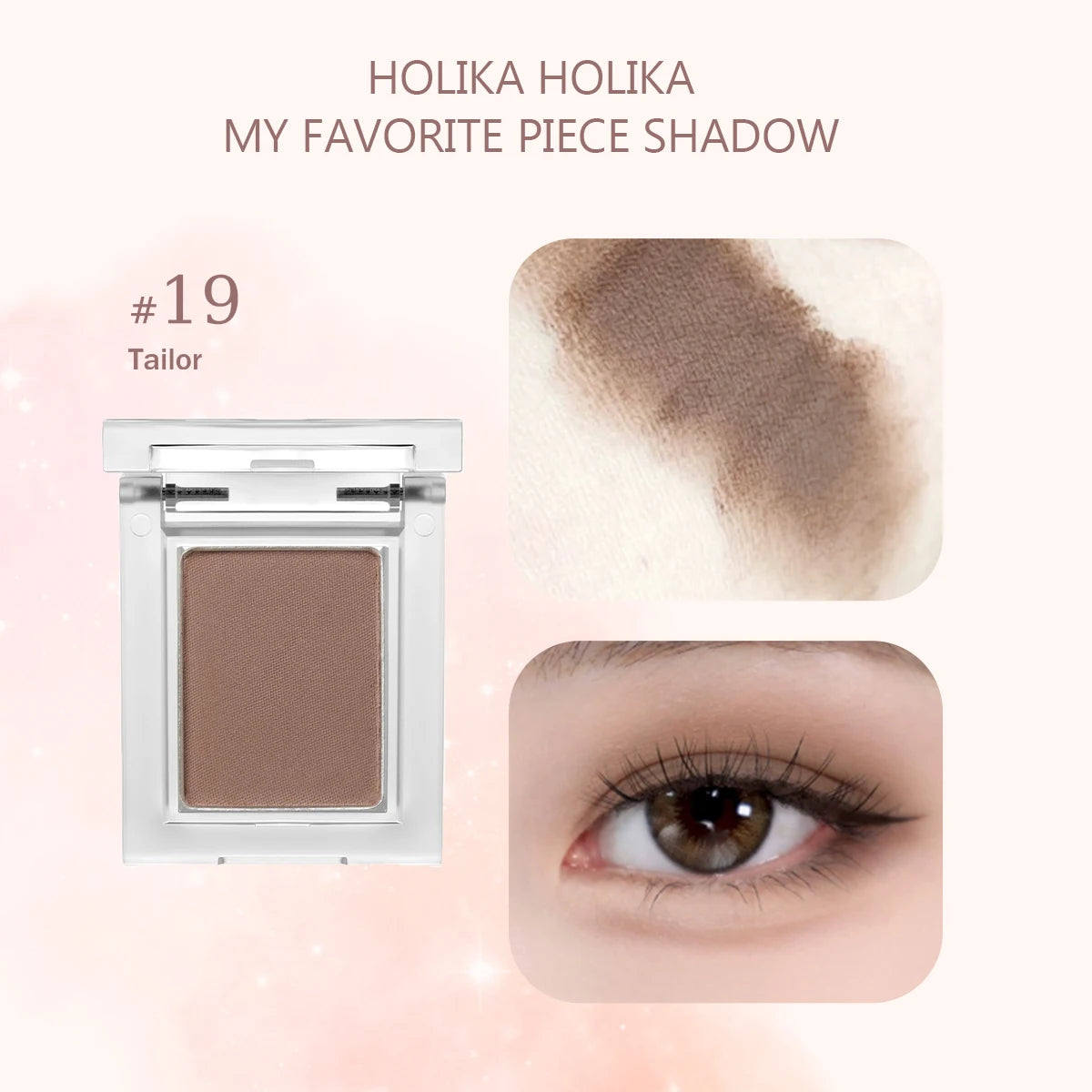HOLIKA HOLIKA My Favorite Piece Shadow-8 Shades,Highly Pigmented,Long-Lasting&Fade-Resistant,Smoky Party,K-Beauty,Korean Makeup