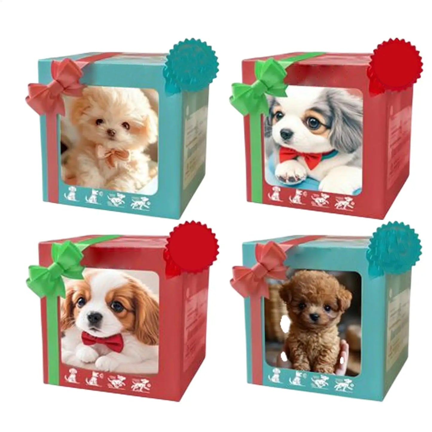 2025 New Robot Dog, Robot Puppy, Realistic Robots Puppy Cute Dogs Plush Doll Toy Gift Cartoon Children's Puppy Doll
