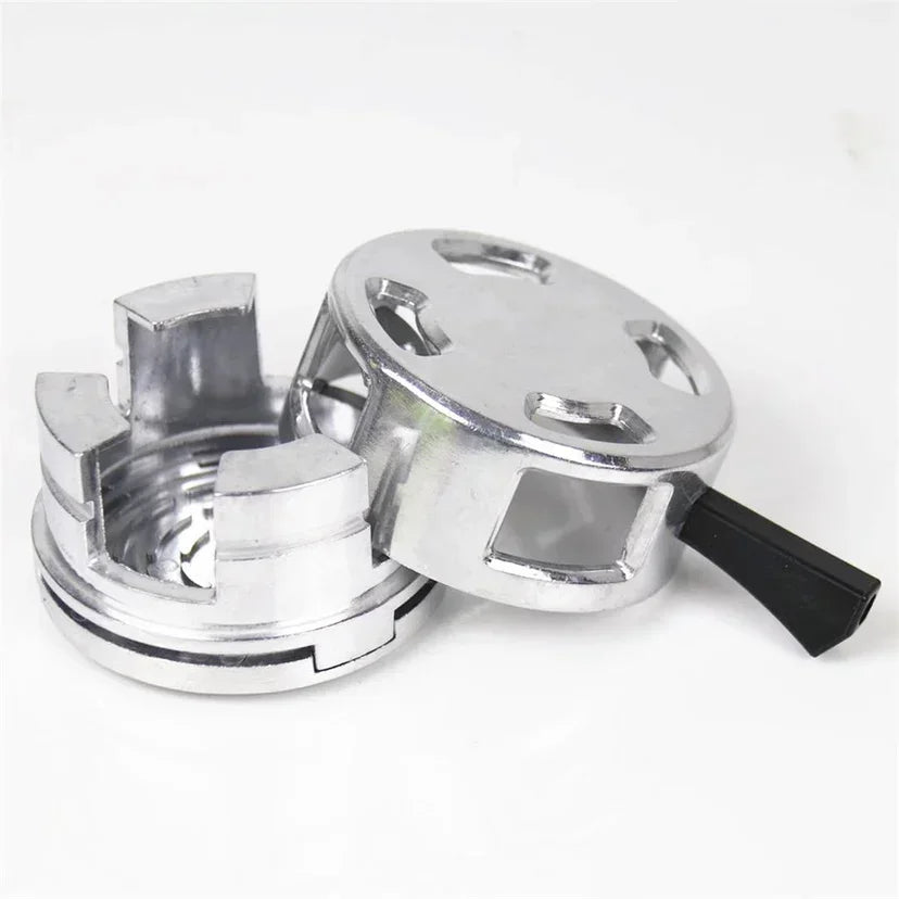 Aluminum Alloy Hookah Bowls Shisha Charcoal Holder Arab Carbon Heater Chicha Nargile Complete Water Pipe Smoking Accessories