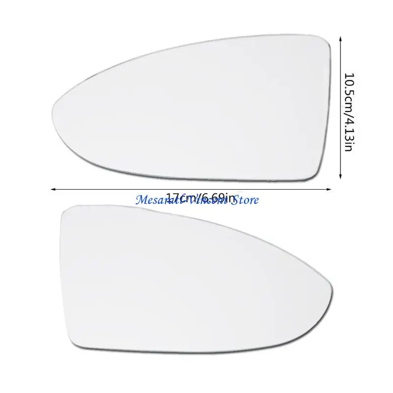 A70F for Golf MK7 2012-2019 Door Wing Mirror Glass Right/Left Side Repair Parts