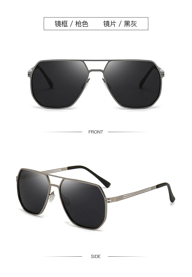 2026 New Men Polarized Sunglasses Special for Driving, UV Protection Trendy Photochromic Sun Glasses