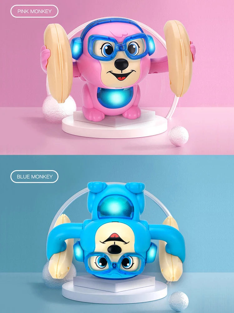 Children Electronic Animals Kids Dancing Monkey Pets Have Music Light Education Baby Sensory Interactive Development Toys