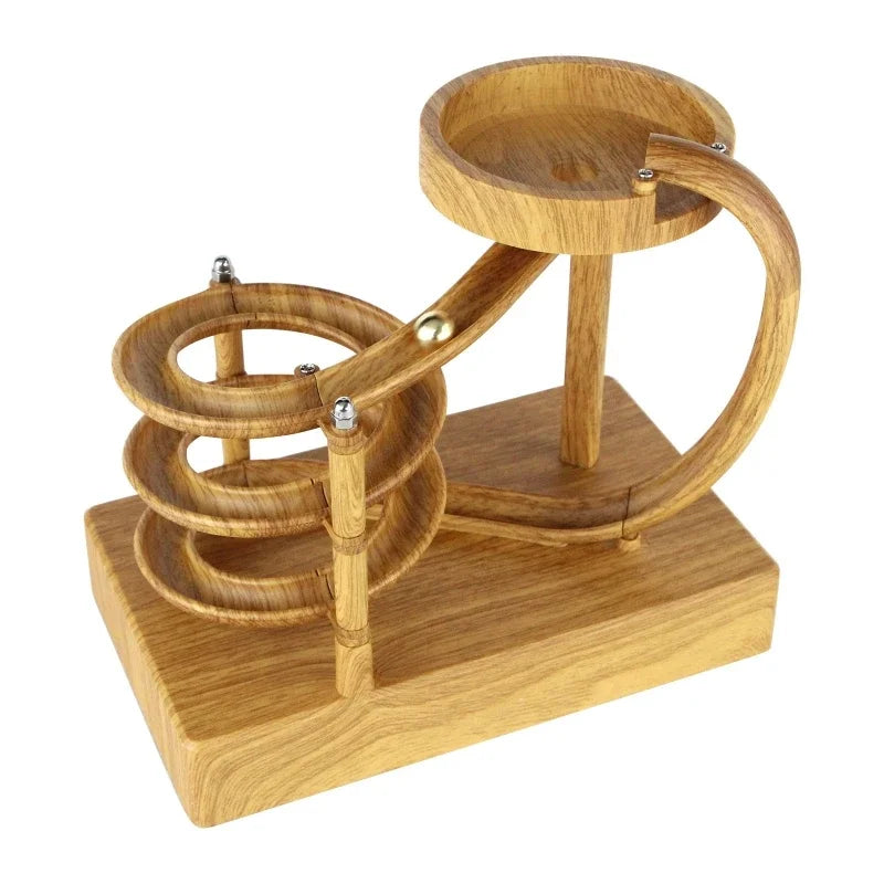 Creative Perpetual Motion Marble Machine Creative Marble Motor Energy Art Perpetual Motion Machine Desktop Miniature Home Decor