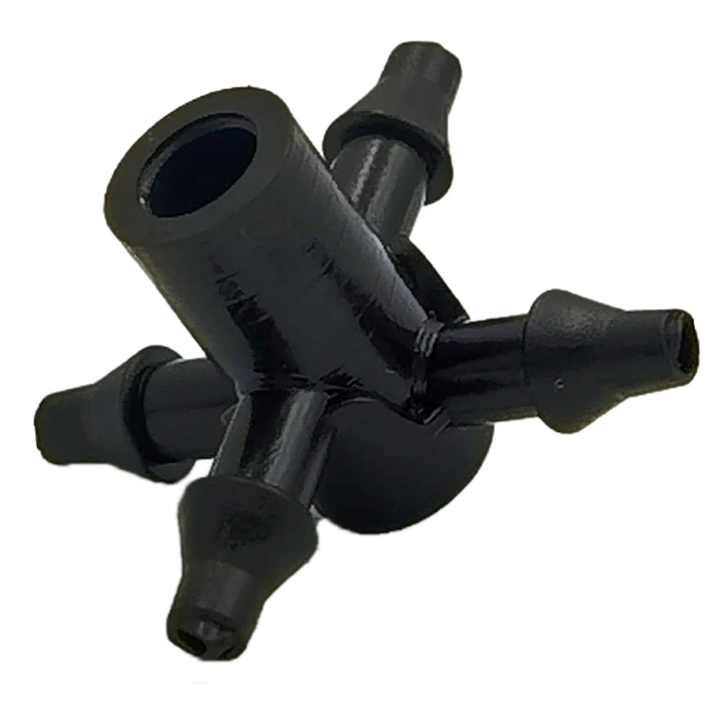 Irrigation 2L/4L/8L Steady flow dripper with 4-way cross Connector Agriculture Drip water irrigation Drip arrow connector 20Sets