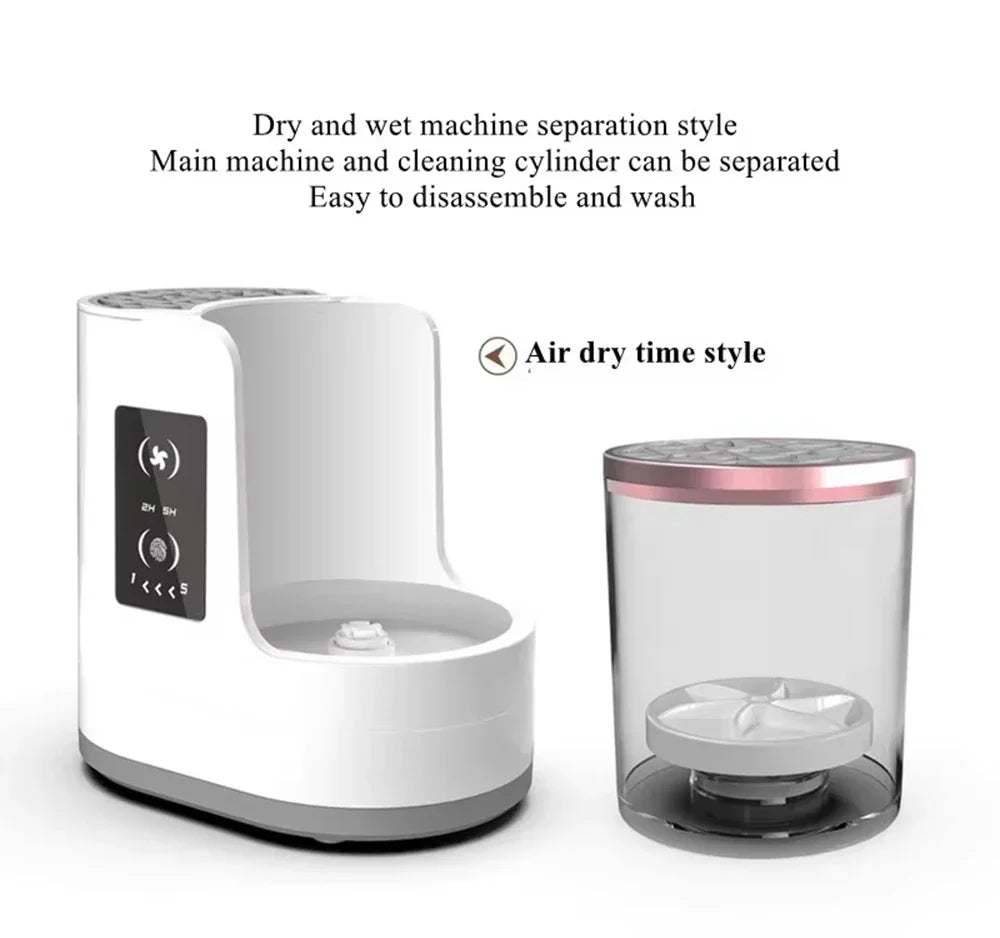 Automatic Makeup Brush Cleaner Electric Makeup Brush Quick Dry Cleaning Tool Makeup Remover Brow Pencil Brush Special Cleaner