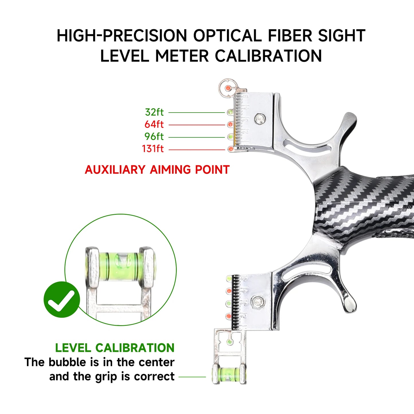 Strong Aiming Slingshot, High-quality Metal Anti Slip Handle Sling Shot, Outdoor Hunting Shooting Slingsshot, Practice Package