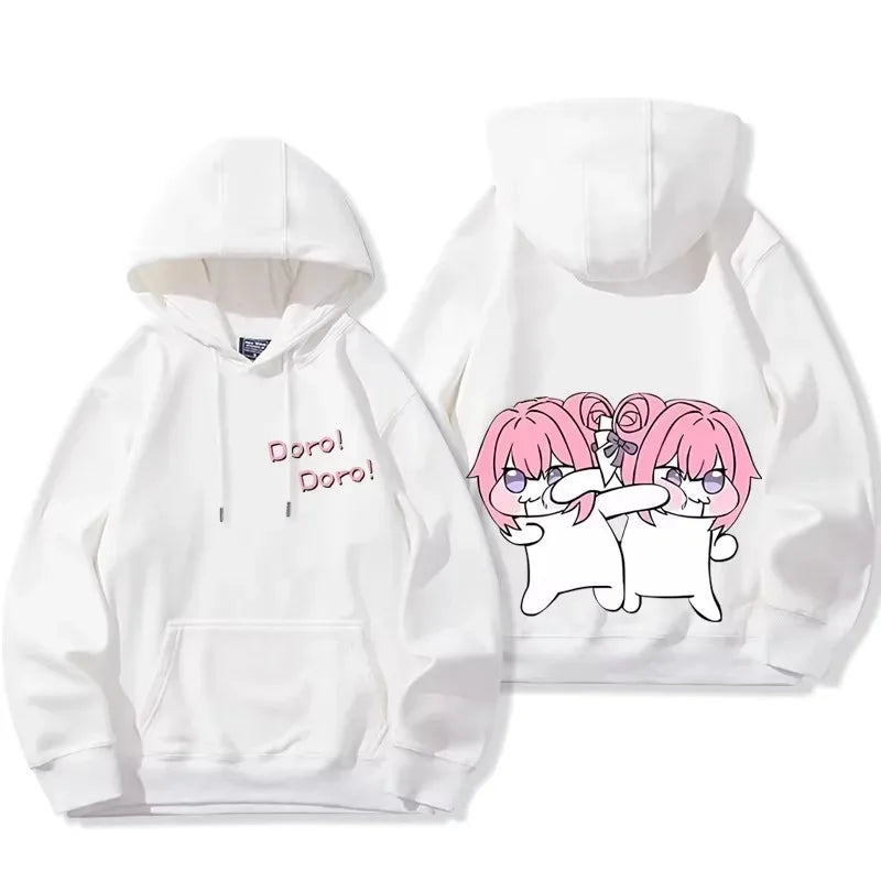Doro Character Funny Sweatshirts hoodies Unisex Oversized Fleece warm Casual Print high quality hot product Couples Comfortable