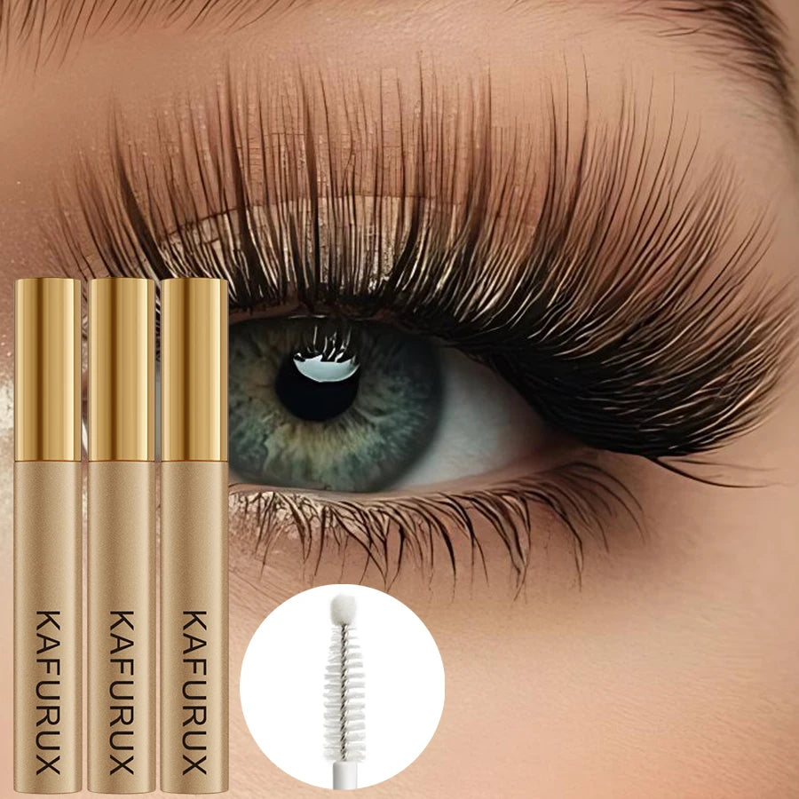 3pcs Nourishing Eyelash or Eyebrow Enhancer Serum Natural Ingredients for Longer Fuller Thicker Eyebrows Eyelash Korean Makeup