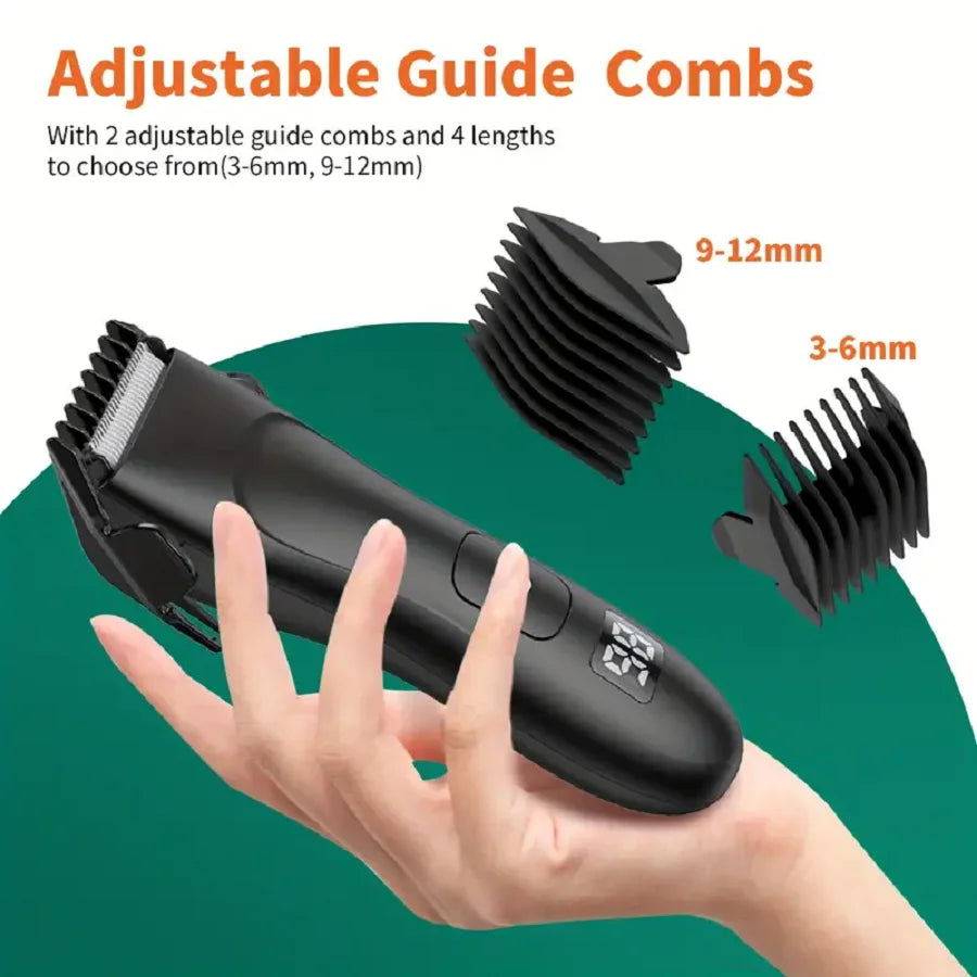 Mens Body Hair Trimmer for Men Balls Women Lady Shaver Hair Removal Bikini Trimmer Groin & Body Shaver Groomer Arm Beard Razor