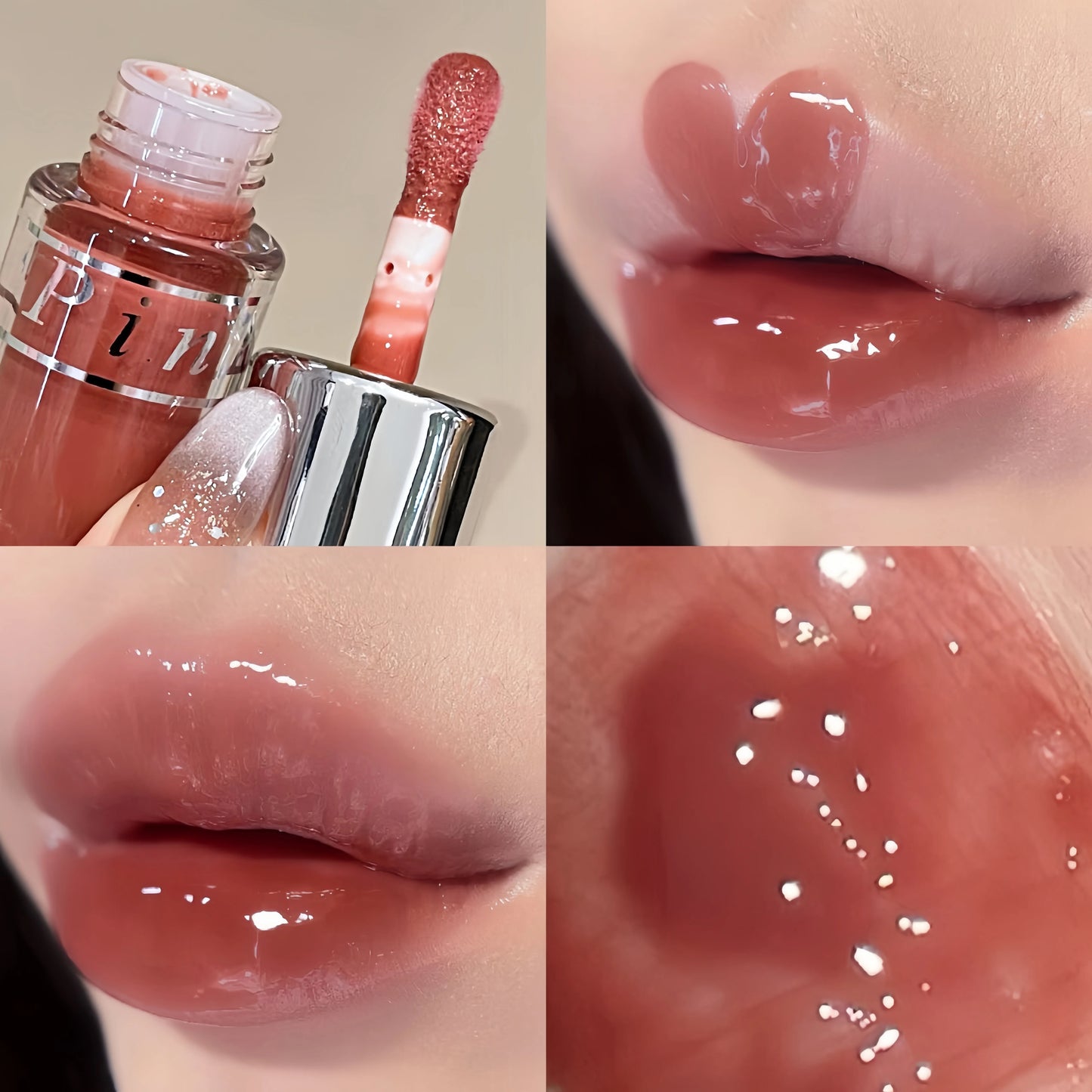 Light-Sensitive Lip Gloss, Long-Lasting Moisturizing and Not Easy to Come Off, Ultra-High Color Payoff, Autumn and Winter Liquid Lipstick, Lip Care, Women's Cosmetics, Valentine's Day, Christmas Gift