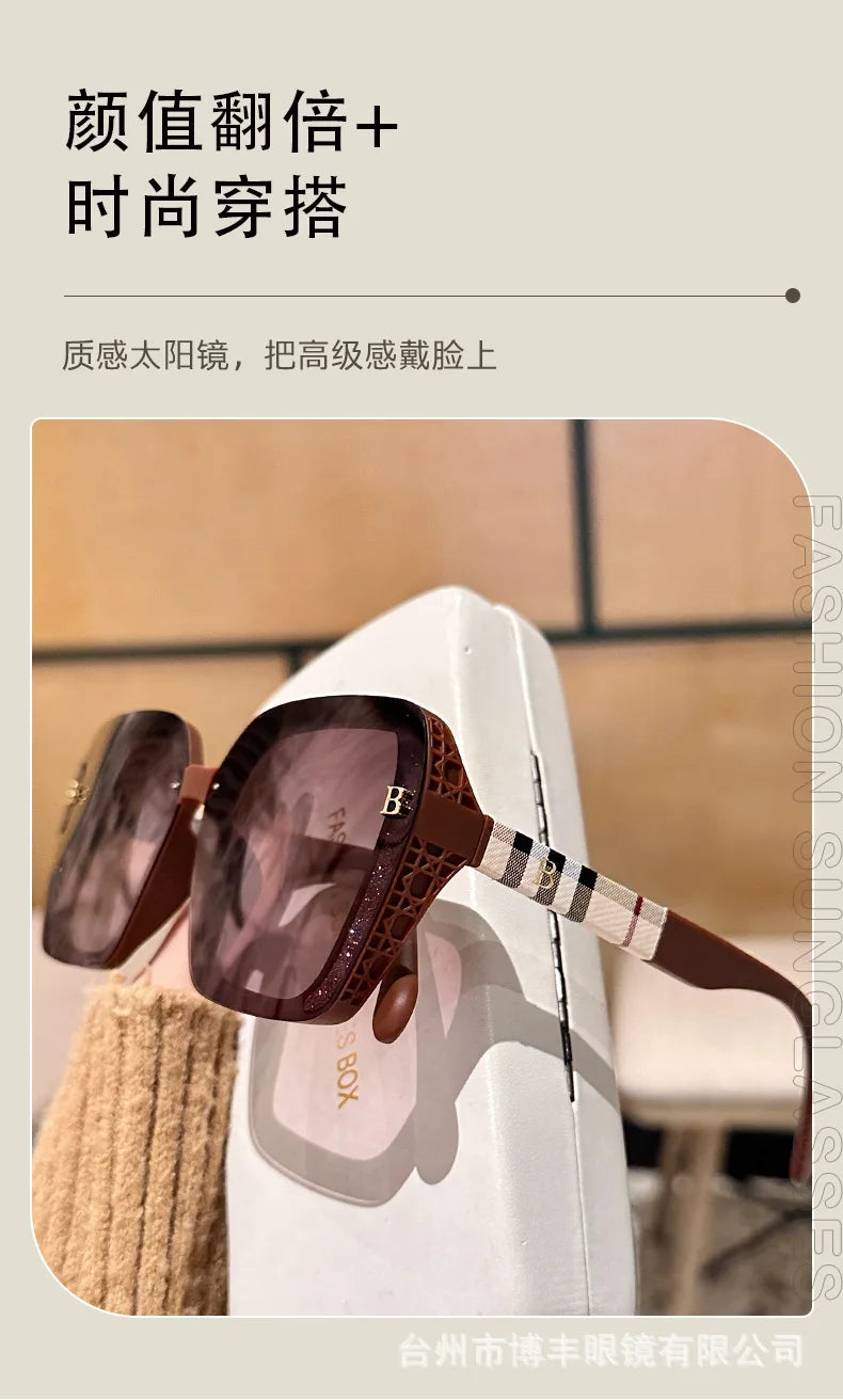 2025 New Polarized Sun Glasses Ladies Glasses Legs High Definition Sunglasses Women Luxury High Quality Gafas De Sol UV400