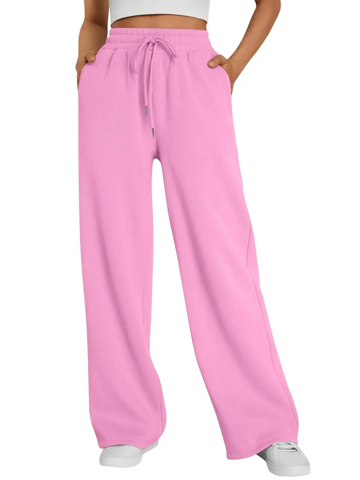 2025 New Korean style Sweatpants Sport Pants Men Running Pants Spring Summer Loose Casual Sweat Pants Straight Jogging Pants Men