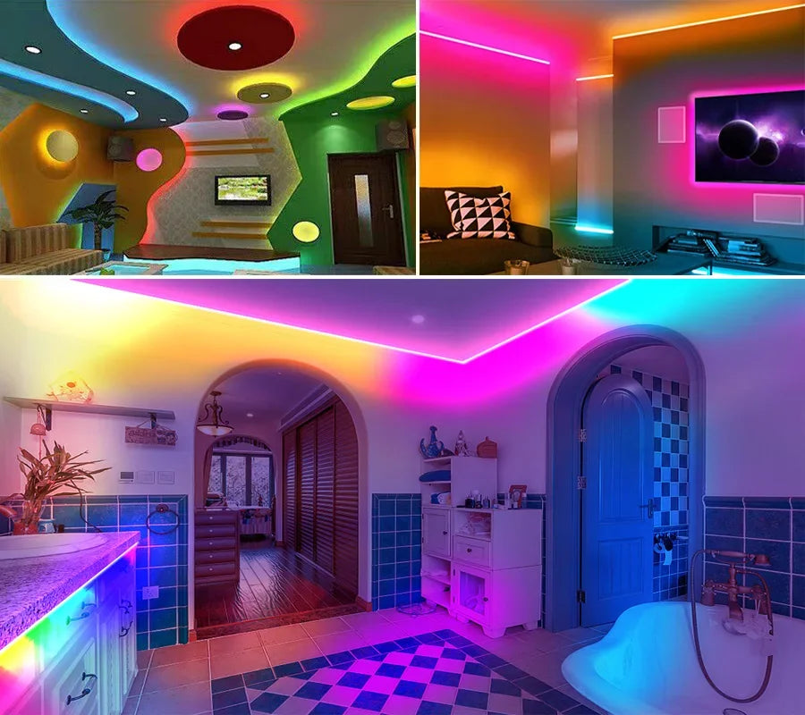 LED Strip Lights RGBW RGB 5050 Led Light 60LEDs/m Wifi Alexa Control Waterproof Flexible Ribbon Lamp Tape Luces Led Room Decor