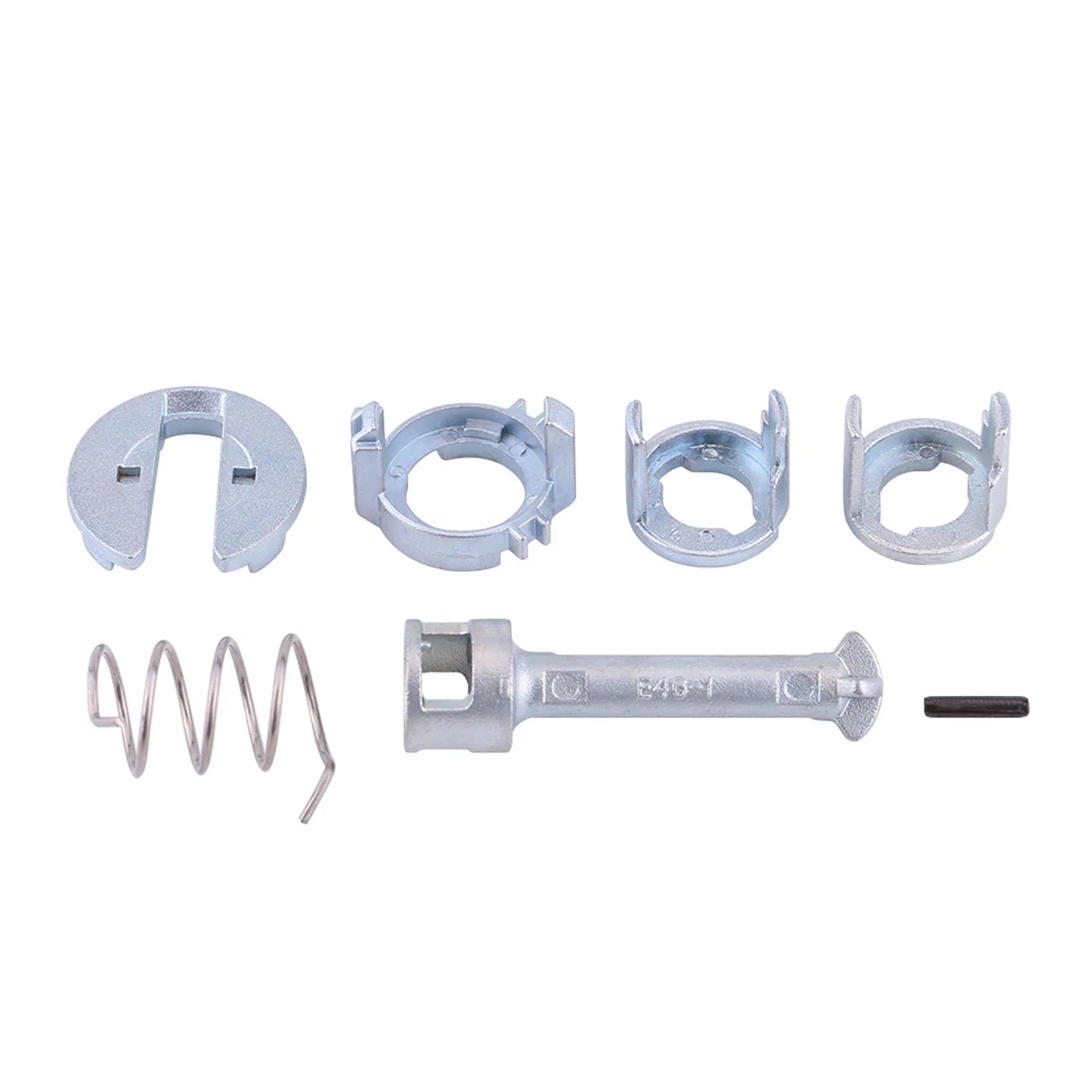 Front Left Right Door Lock Cylinder Repair Kit Replacement Parts for  E46 3 Series 1998-2005 Door Lock Repair