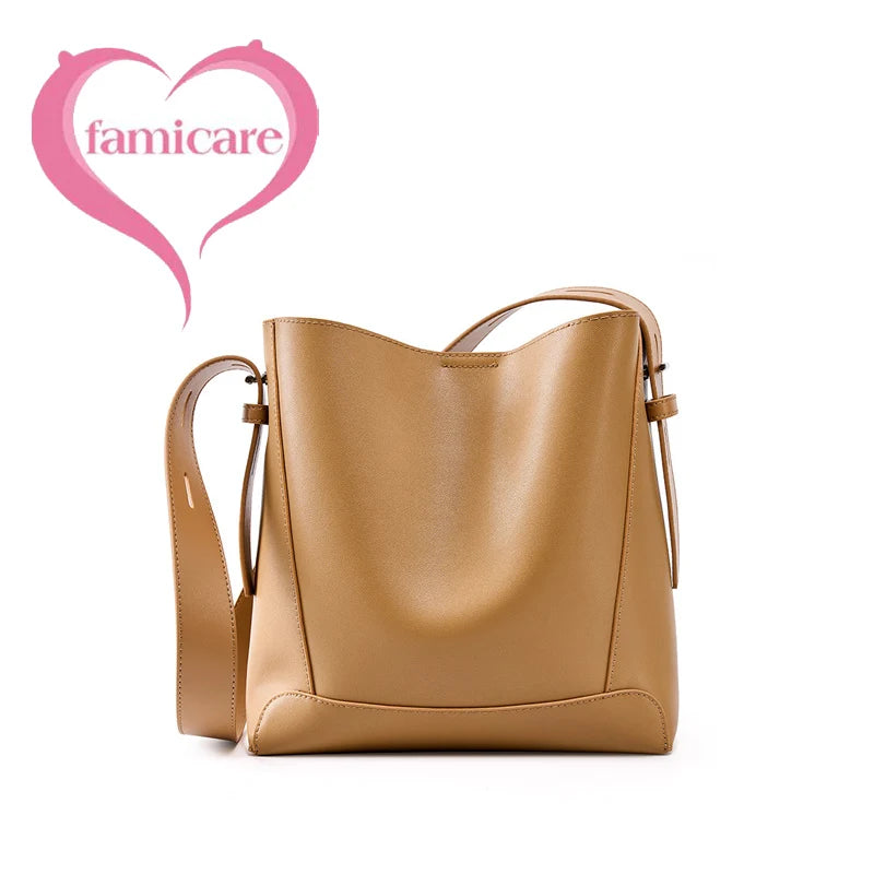 Women's Bags 2025 Genuine Leather Large Capacity Office Commuting Designer Inspired Tote Shoulder Bag Luxury Handbags for Women