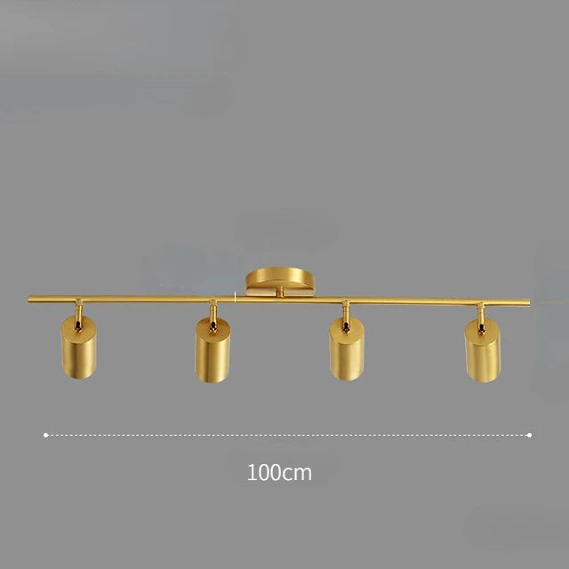 Modern Led Ceiling Light Long Spotlight Fixture Living Room Shop Restaurant Kitchen Dining Room Lighting Home Decor Chandeliers