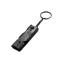 Survival Whistle Keychain -  Emergency Whistle for Outdoor Camping/Hiking, Loud Safety Alarm with Double Tube Design