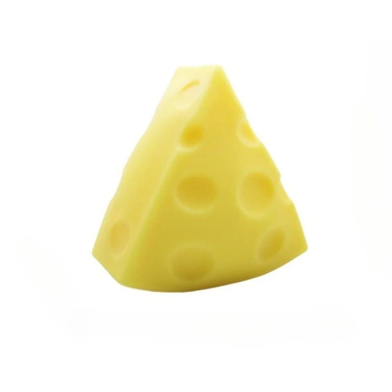Cheese Squishy Toy Simulation Cheese Squeeze Toy Soft Cute Decompressing Pinching Cheese Sticky Slow Rebound Kids Adult Toy