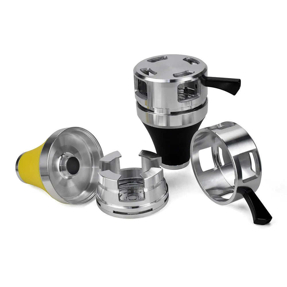 Aluminium Alloy Shisha Bowl Good Quality Chicha Head For Hookah Water Pipe Charcoal Holder Cachimba Smoking Narguile Accessories