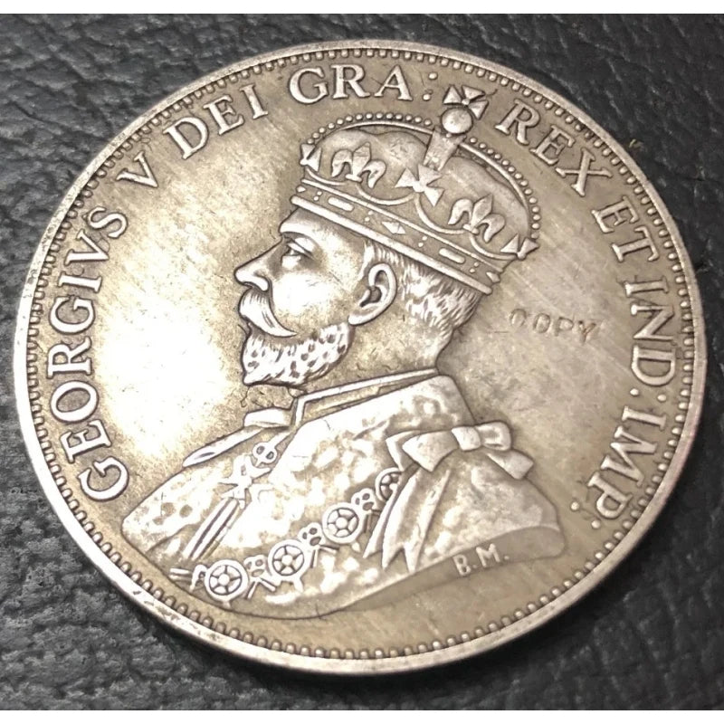 1911 Canada One Dollar Silver Plated Copy Coin