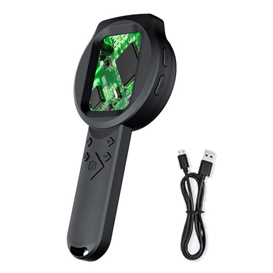 【New】Handheld Digital Magnifier 2.8in IPS Screen Portable 2MP 1000X Magnifying Glass with Light 4 Zoom Buttons 12 Languages