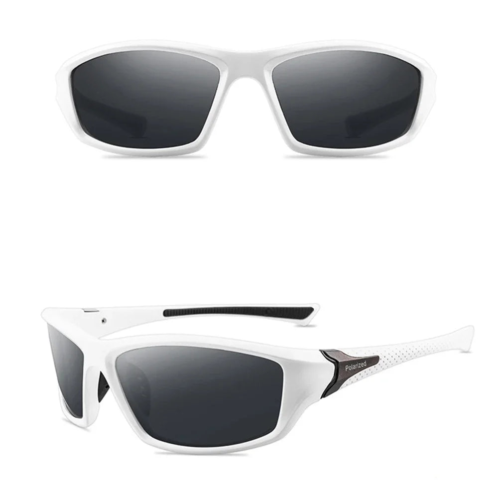 Luxury Polarized Men Driving Sunglasses Classic Retro Style Outdoor Sports Cycling Fishing Camping UV400 Protective Sun Glasses