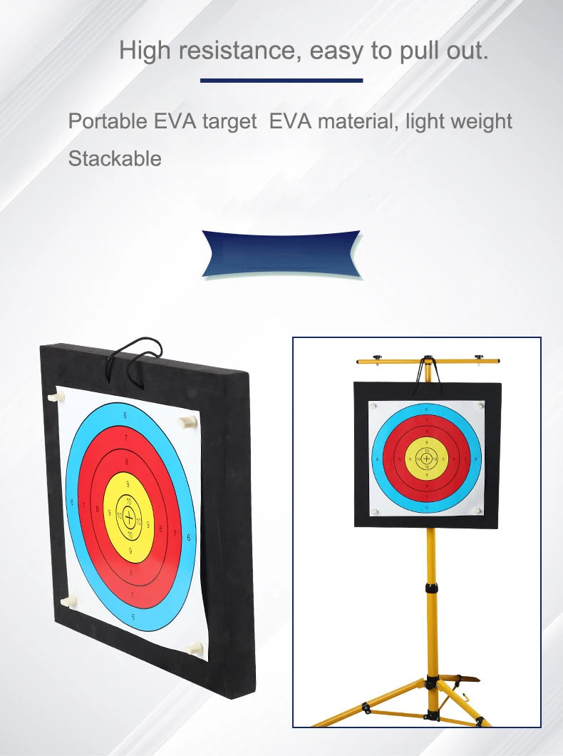 Archery Target for Backyard Adult, Easy Arrow Removal Bow Target, Durable Bow and Arrow Target for Youth Outdoor Shooting Practi