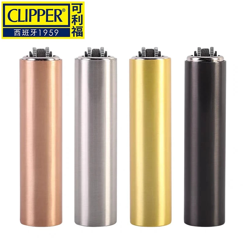 Metal Clipper Lighter Detachable Metal Lighter Environmentally Friendly Inflatable Lighter Grinding Wheel Ignition Tool Men Gift