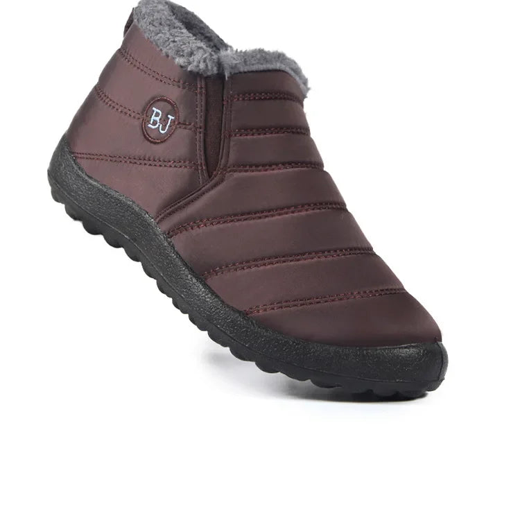 Fashion Men's Snow Boots Ankle High Keep Warm Shoes for Cold Winter Waterproof Outdoor Snow Comfortable Men's Work Boots 2026