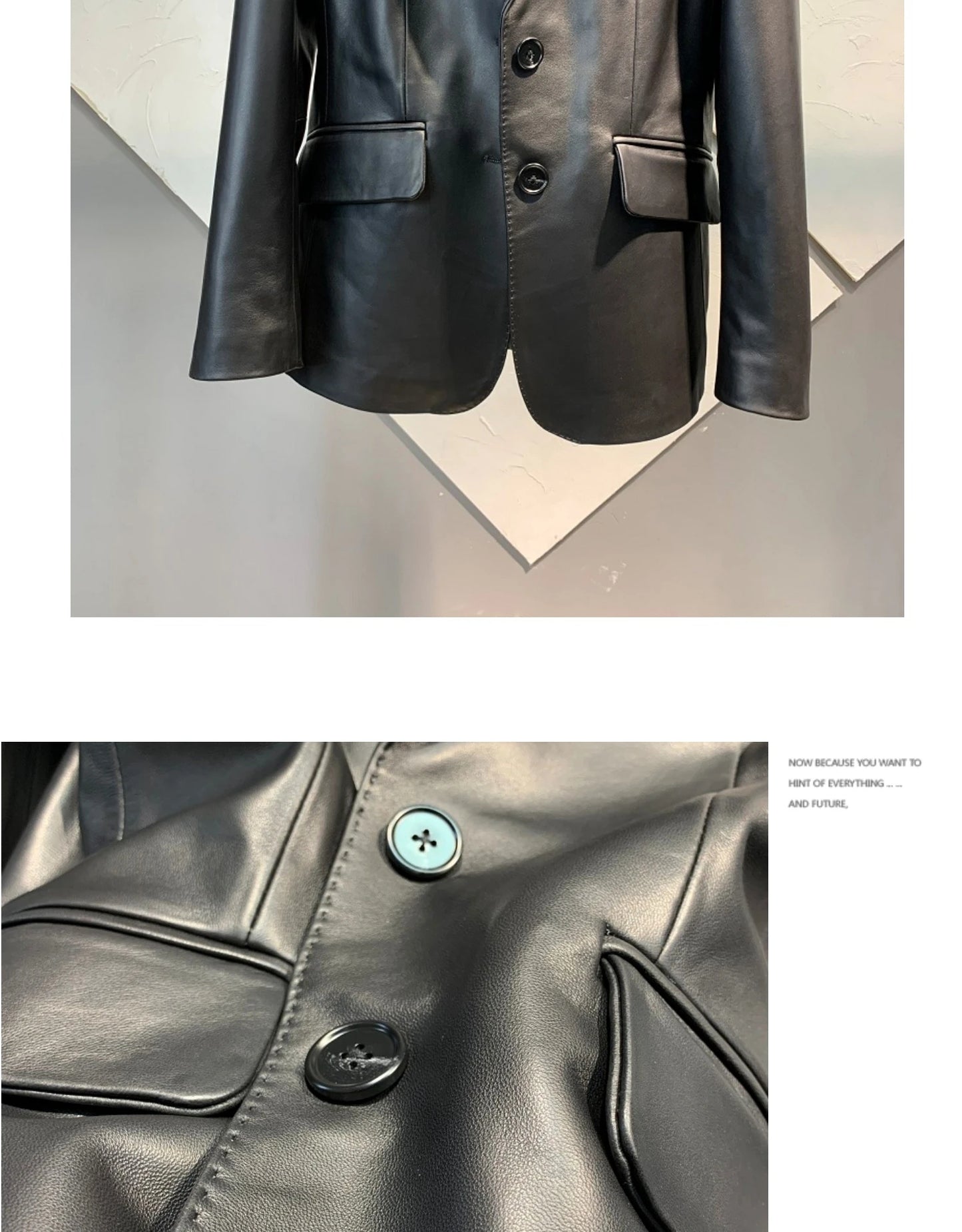 Real Sheepskin Jacket Women Spring Autumn Genuine Leather Jackets Slim Single-breasted Leather Coat Casual Jaqueta Feminina SGG
