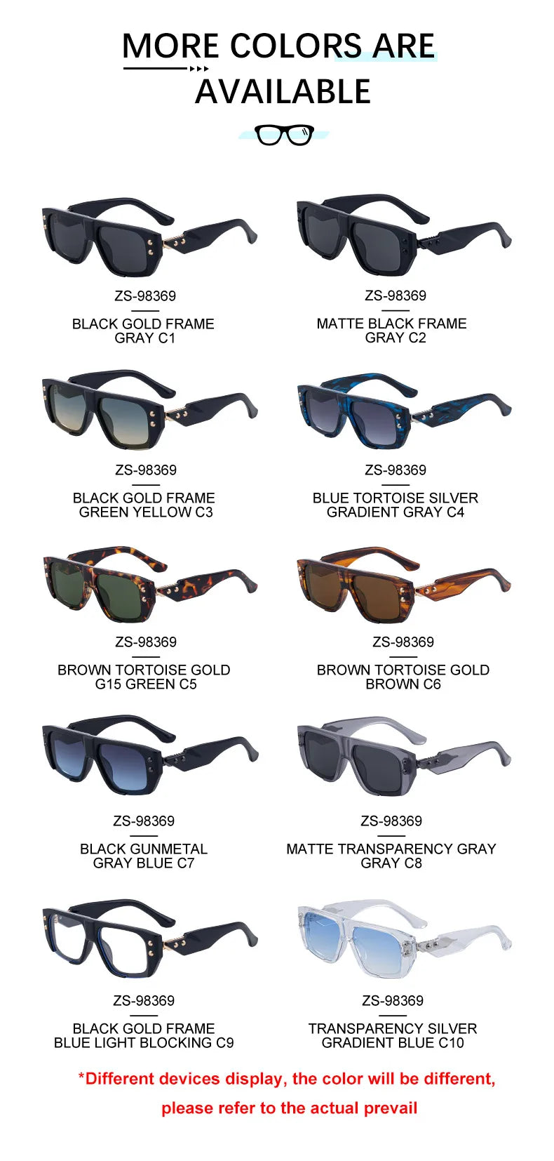 Polarized Oversized Square Sunglasses Men 2025 Luxury Brand Retro Steampunk Outdoor Sun Glasses Trendy Shield Shades UV400