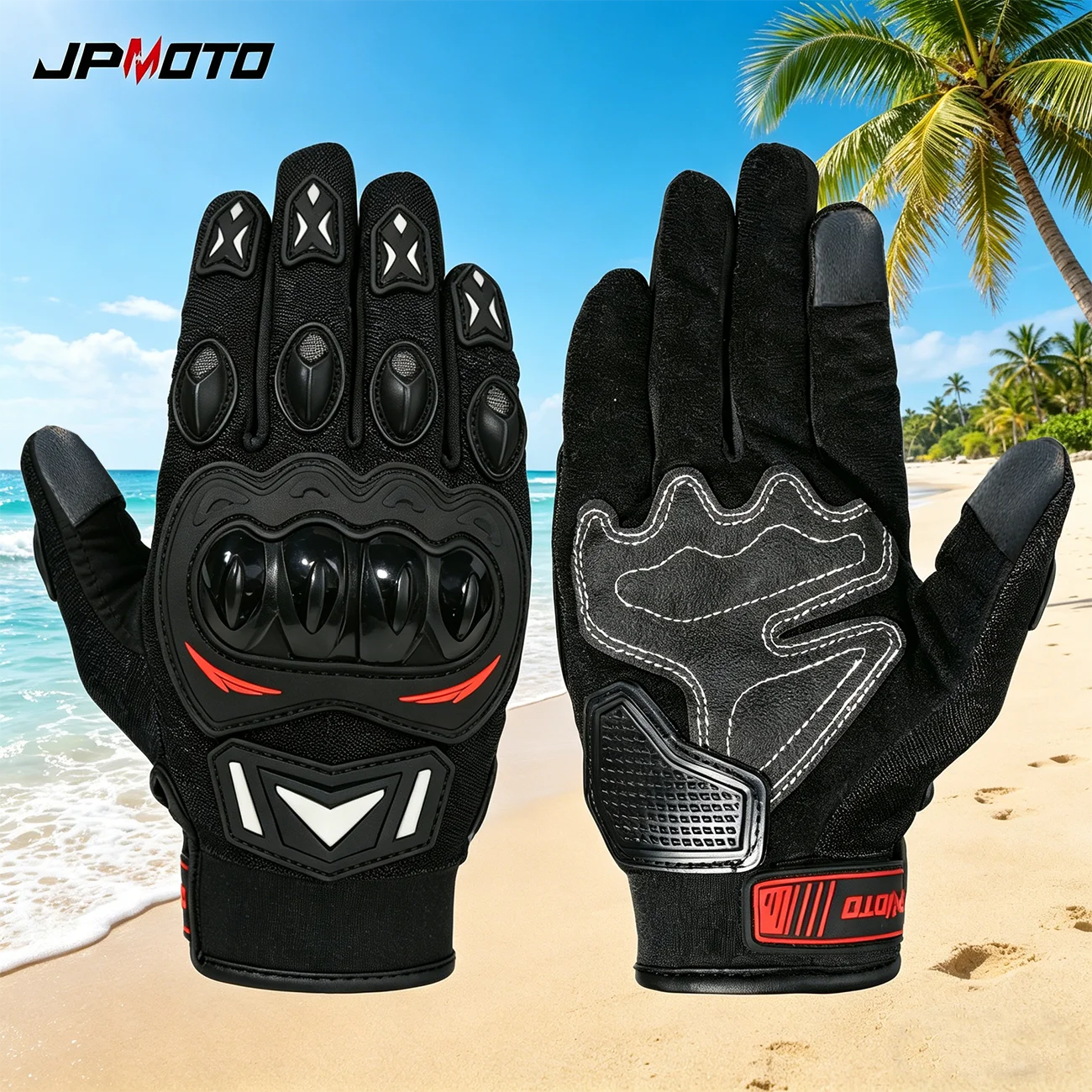 Outdoor Sports Gloves - Touchscreen-Friendly, Breathable, and Comfortable - Full-Fingered Off-Road Gloves for All Seasons