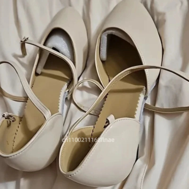 Ladies' Adult Latin Dance Shoes,soft Soled Mid High Heels,dance Performance Shoes for All Seasons,indoor and Outdoor Dance Shoes
