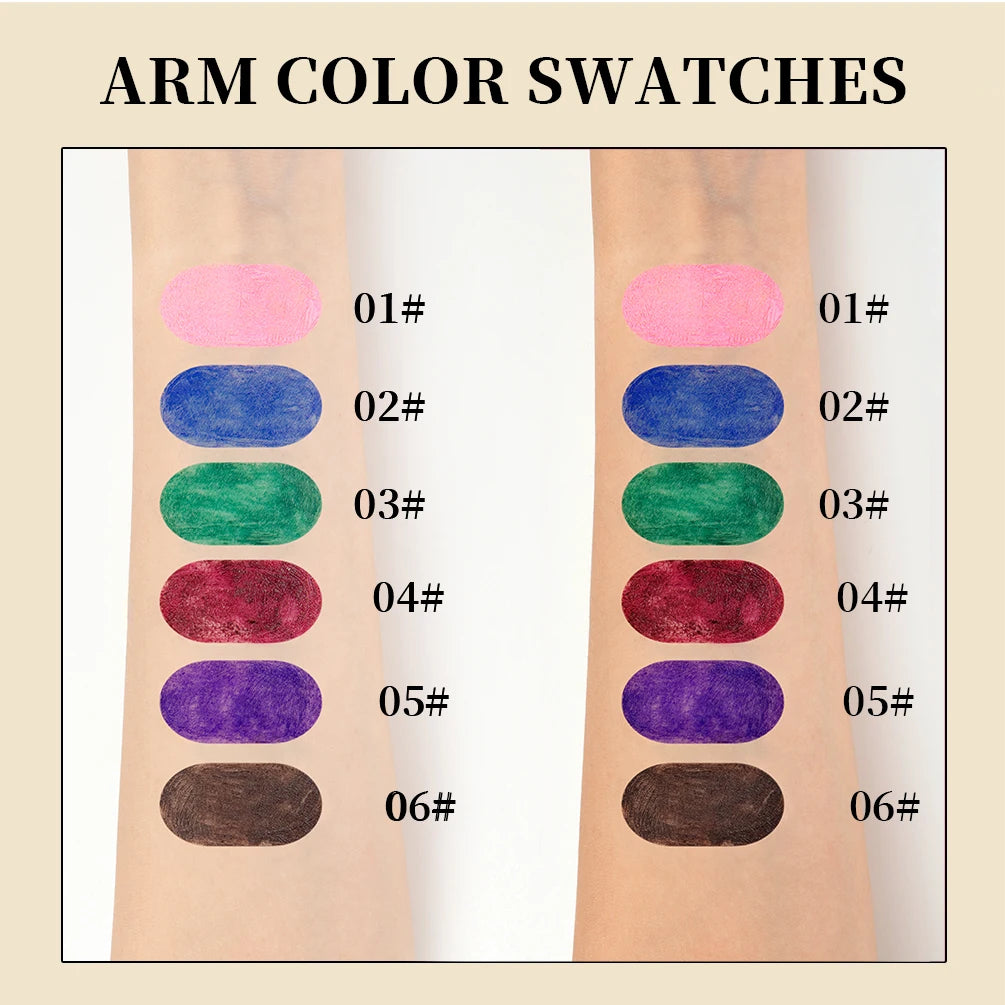 Chocolate Brown Mascara Colorful Curling Eyelash Extension Waterproof Fast Drying Lengthening Eye Black Lashes Makeup Lasting