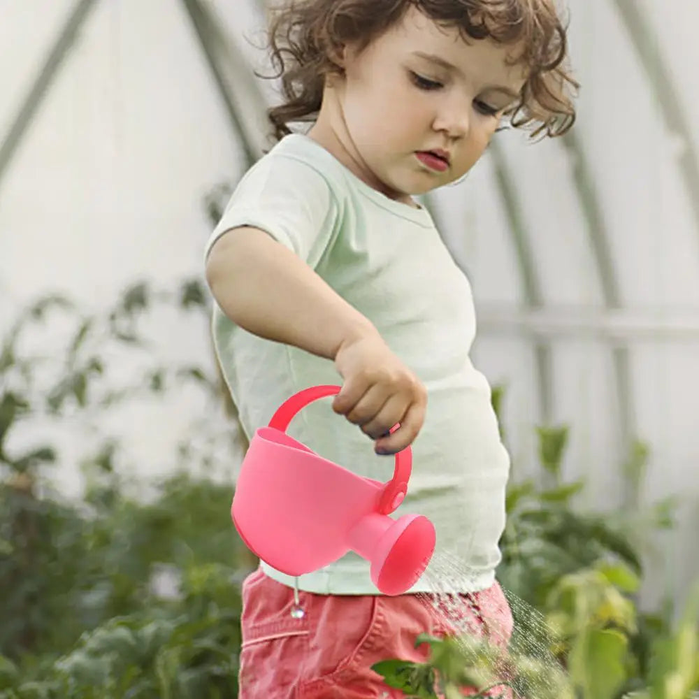 Watering Can Toys Educational Mini Watering Can for Garden Beach Indoor Outdoor Plants Watering Tools to Enhance Hand-Eye