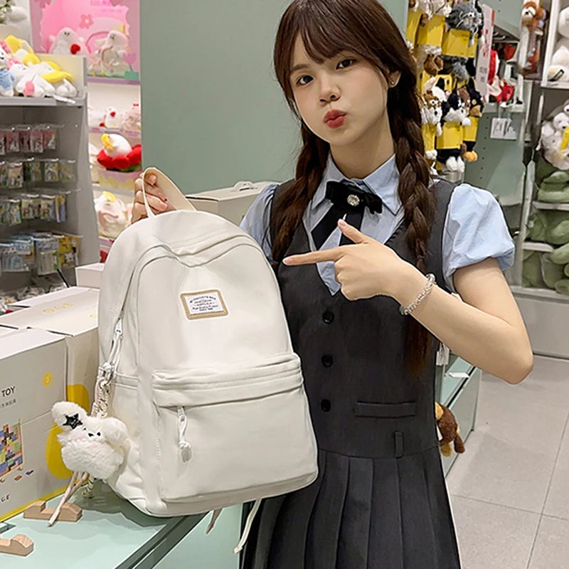 2026 New High Quality nylon Backpacks School Book Bags for Teenage Girls Boys Female College Men Laptop BagPack Casual Backpack
