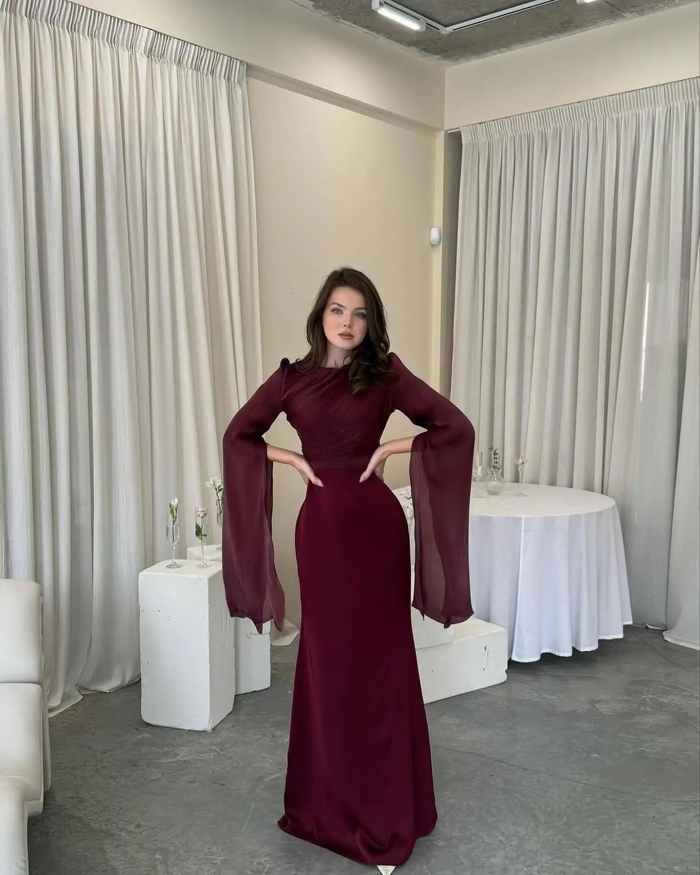 Muslim Dress for Women Party Abaya Dresses Bat Sleeve Ramadan Eid Arab Long Robe Morocco Dubai Kaftan Islam Vestidos Jalabiya