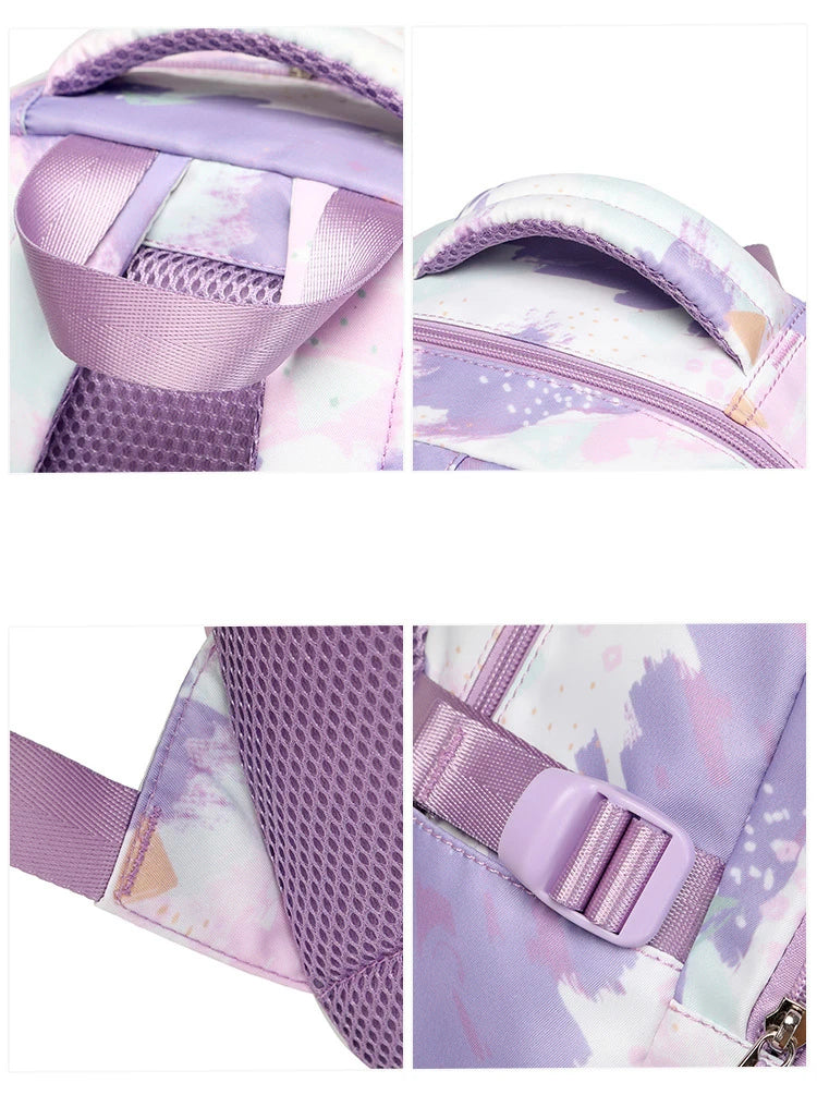School Bags for Girls Set Waterproof Girls' School Backpack Pencil Cases Lunchbox Aesthetic Class Bags Designer Luxury Back Pack