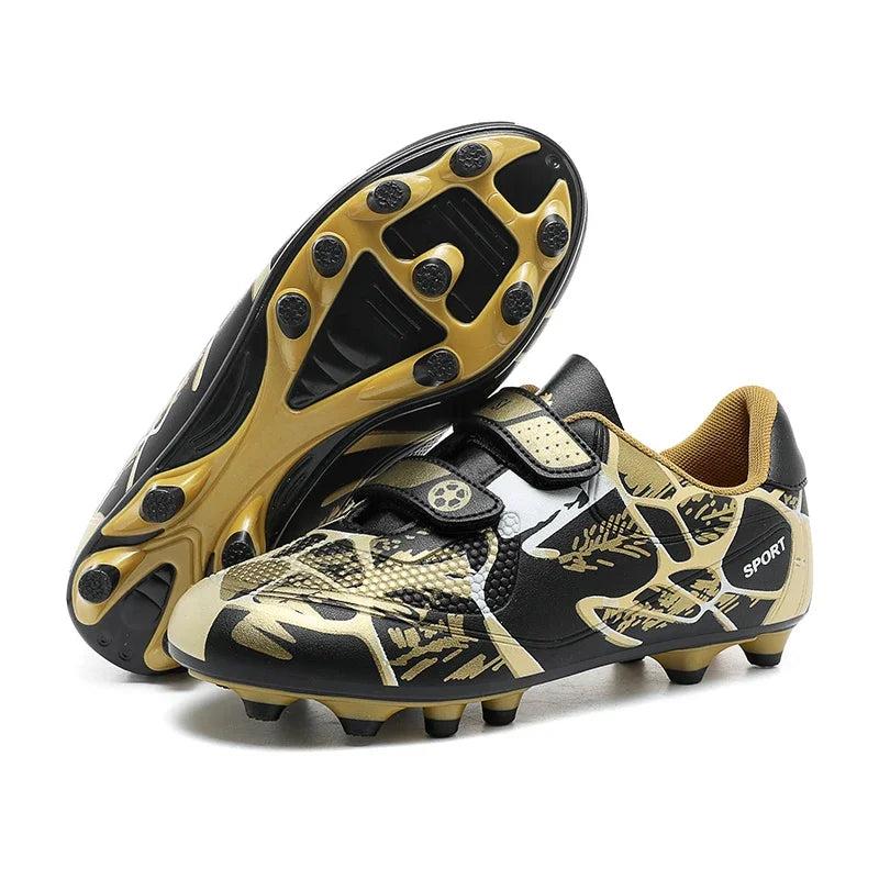 Kids Soccer Shoes FG/TF Football Boots Professional Cleats Grass Training Sport Footwear Boys Outdoor Futsal Soocer Boots 28-38