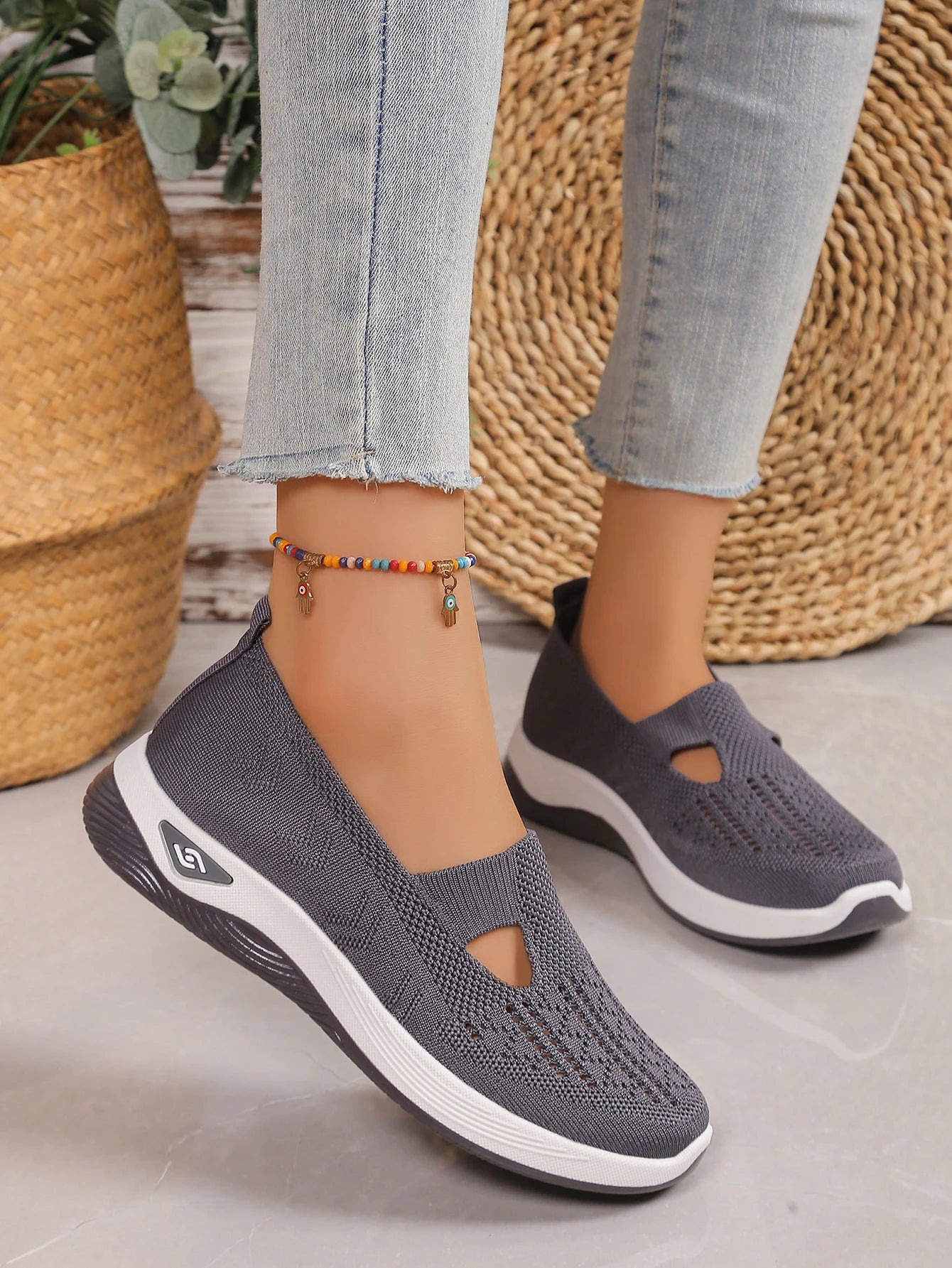 women's summer shoes - casual sneaker, simple, Lightweight, breathable, one-foot pedal women shoes sale shoes with free shipping