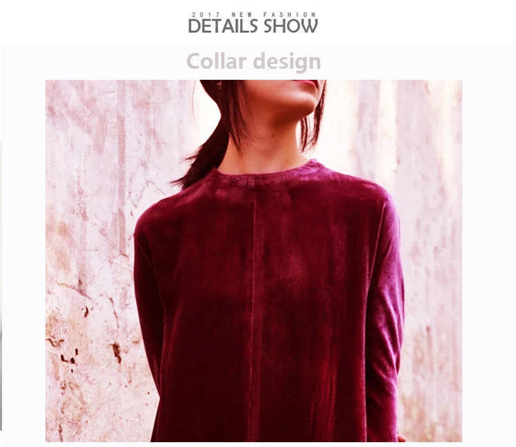 Light Luxury Natural Silk Velvet Women's Dress  Long Sleeve Long Floor-length Dress Temperament Elegant Casual Spring Autumn